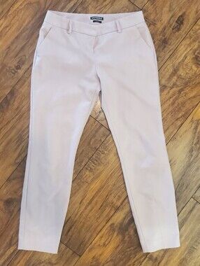 Express Columnist Light Pink Ankle Dress Pants 2R